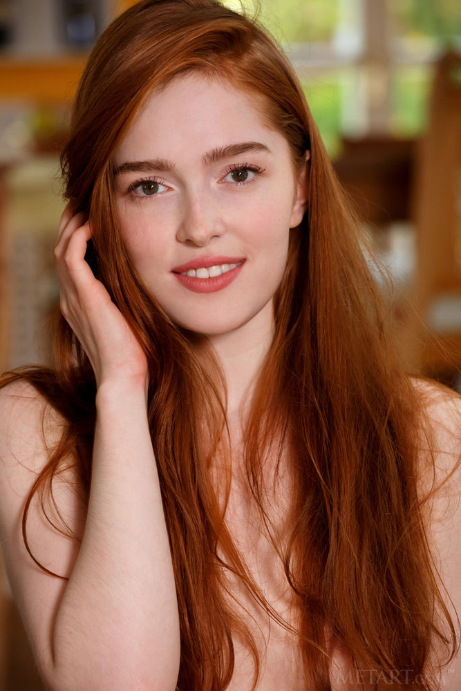 Jia Lissa in Red Wood by Luca Helios