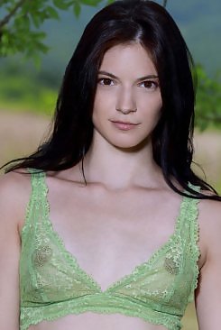 Aleksandrina in Green Lace by Matiss