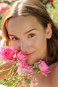Eva Jolie in Roses by Fabrice