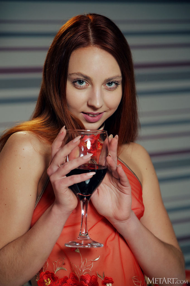 Valery Leche in Red on Red Wine by Arkisi