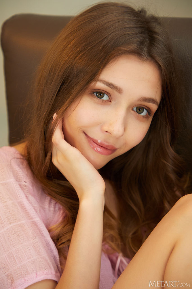 Mila Azul in Lazy Chair by Erro