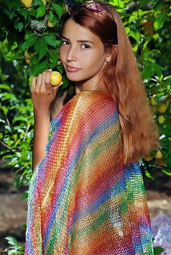 Agatha Vega in Rainbow by Arkisi