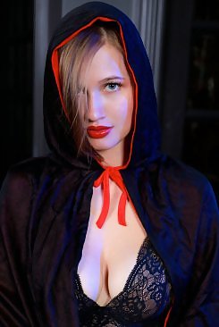 Stella Cardo in Riding Hood by Matiss