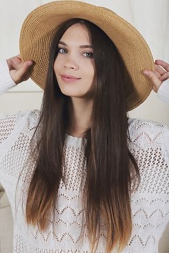 Adriana Fawn in Hotty Hat by Flora