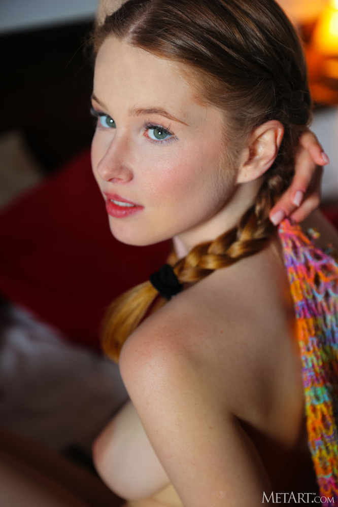 Laura Lit in Pretty Pigtails by Arkisi