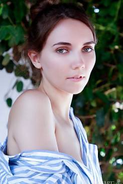 Danniela in Poolside Poses by Rylsky