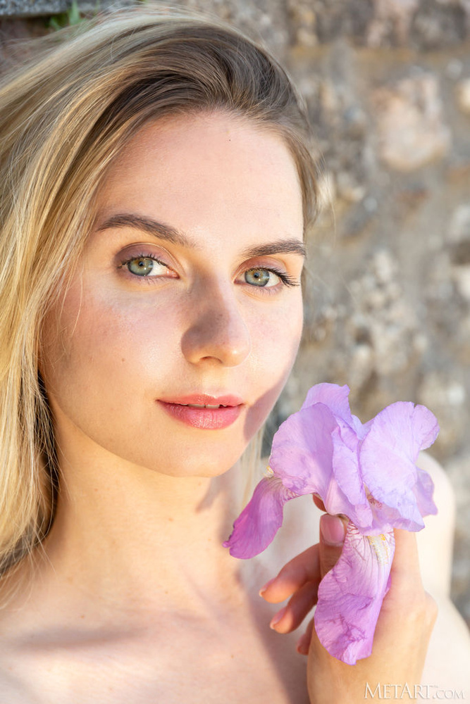 Emily Swan in Purple Flower by DeltaGamma