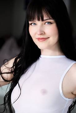 Amelia Riven in Bold Gaze by Robert Graham