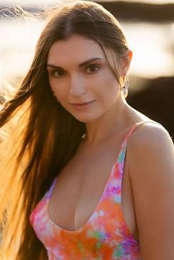 Monika May in Glowing Shores by David Menich