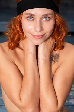 Polly Flame in Jungle Flame by Robert Graham