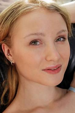 Dana Red in Barely Blushing by Julia Kalias